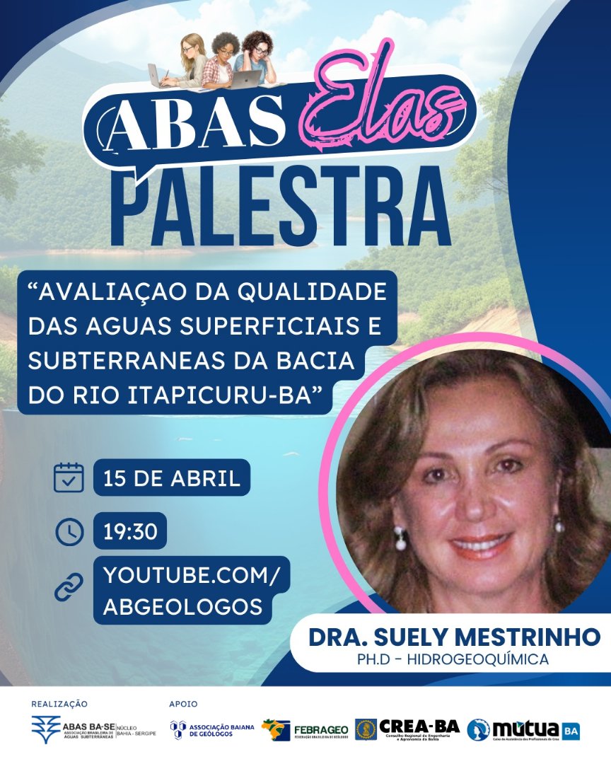 Foto que representa ABG promove palestra de abertura do ABAS ELAS com a Dra. Suely Mestrinho